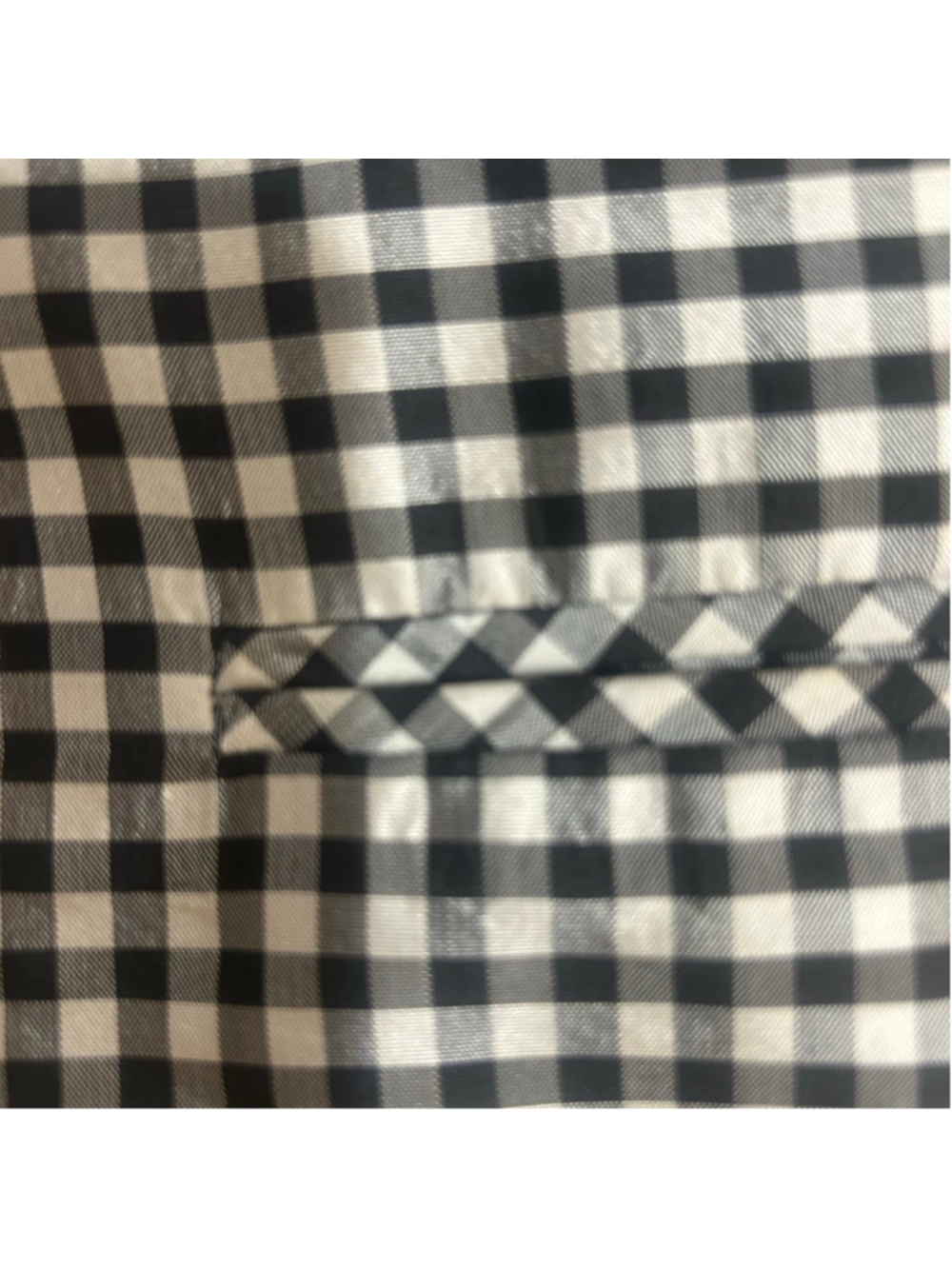 Vintage Patcharin Chiang Mai 100% Thai Silk Gingham Blazer - Picture 5 of 7